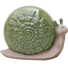 Dekorativní zahradní skulptura ve tvaru šneka