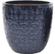 Květináč s listovým vzorem