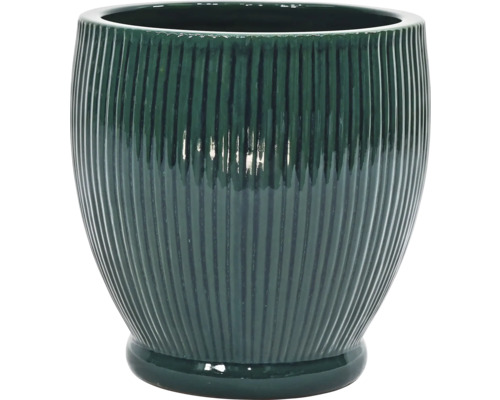 Květináč s žebrovaným povrchem