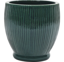 Keramický květináč s vroubkováním