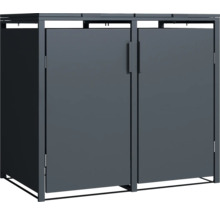 Kontejnerový box pro dvě popelnice