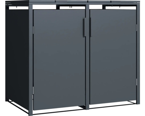 Kontejnerový box pro dvě popelnice