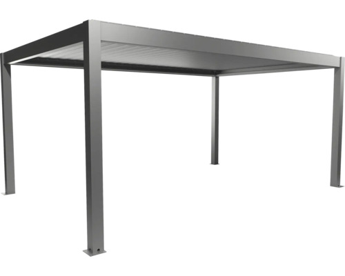 Volně stojící pergola z kovu do zahrady