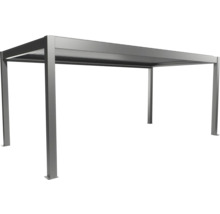 Volně stojící šedá pergola pro venkovní použití