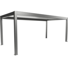 Volně stojící hliníková pergola s lamelovou střechou do zahrady