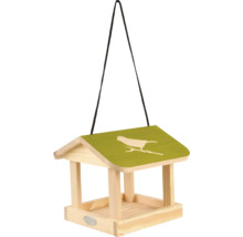 Krmítko pro ptáky se střechou a závěsem