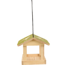 Dřevěný krmítko pro ptáky se závěsem