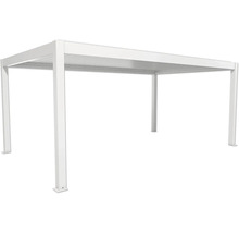 Volně stojící bílá pergola