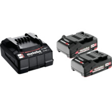 Nabíječka baterií Metabo se dvěma bateriemi