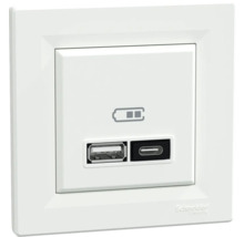 USB nabíjecí zásuvka s rámem