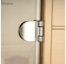 Detailní pohled na sprchové kování