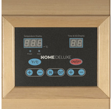 Řídicí jednotka HOME DELUXE pro saunu s ukazatelem teploty a času