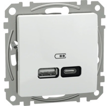 USB zásuvka pro montáž na stěnu