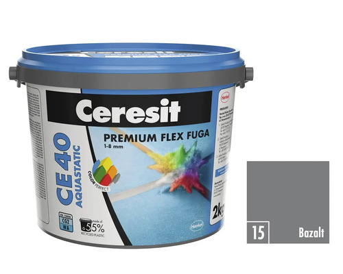 Ceresit CE 40 Aquastatic Premium Flex spárovací hmota v kbelíku