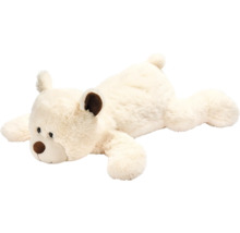 Ležící plyšový lední medvěd