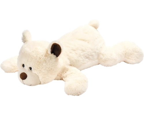 Ležící plyšový lední medvěd