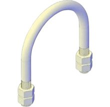 Topné potrubí do tvaru U se šroubením