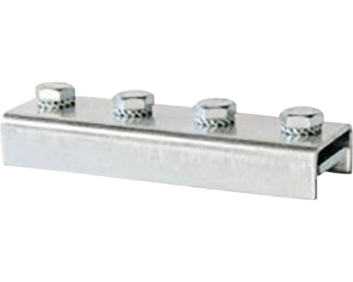 Spojka trapézového plechu se čtyřmi šrouby