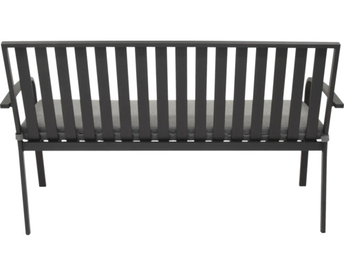 Zahradní lavice s područkami a sedákem