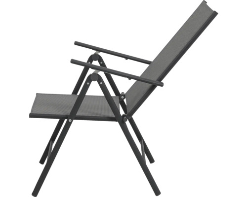 Skládací zahradní židle s područkami