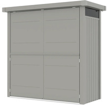 Zahradní skříň s dvoukřídlými dveřmi pro uložení zahradního nářadí a příslušenství