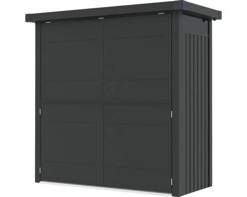 Zahradní skříň se čtyřmi dveřmi pro venkovní použití