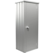 Kovová zahradní skříň pro uložení zahradního nářadí a nástrojů