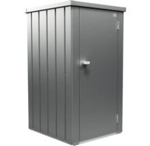 Kovový zahradní domek s dveřmi