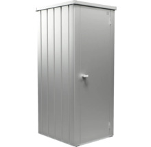 Kovový zahradní domek s dveřmi