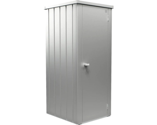 Kovový zahradní domek s dveřmi