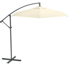 Výkyvný slunečník se čtvercovým stínidlem a stabilní základnou