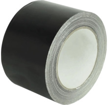 Role černé textilní lepicí pásky