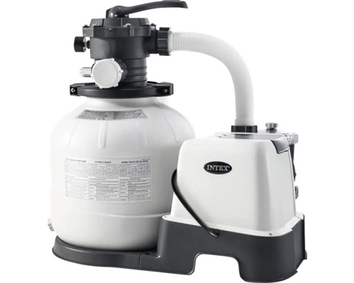 Filtrace písková 10 m3/h se solinátorem Písková filtrace Intex pro čištění bazénu
