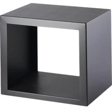 Čtvercová nástěnná police ze dřeva