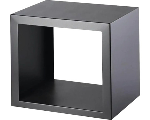 Čtvercová nástěnná police ze dřeva