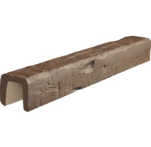 Dekorativní trám ve tvaru U pro interiérové dekorace