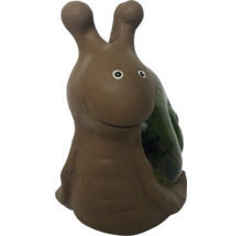 Dekorativní zahradní figurka šnek z keramiky
