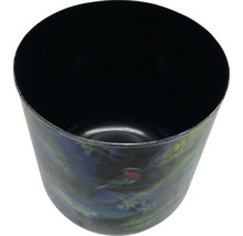 Květináč s motivem ptáka