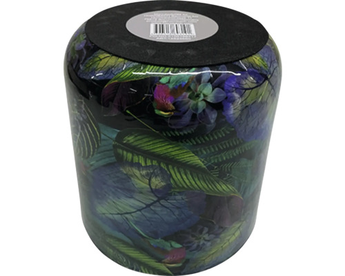 Květináč s motivem rostlin