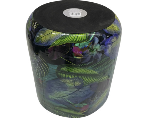 Květináč s rostlinným vzorem