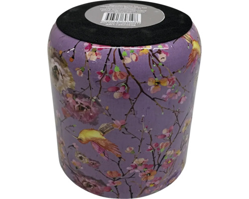 Dekorativní úložný box s motivem ptáků a květin