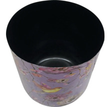 Květináč s motivem ptáka