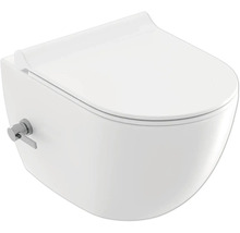 Závěsný bidet s víkem a boční ovládací pákou