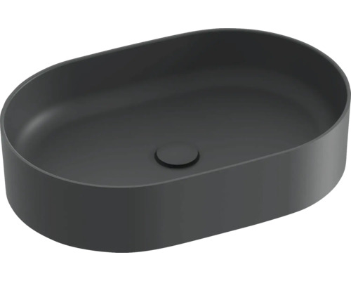 Oválné umyvadlo na desku z keramiky