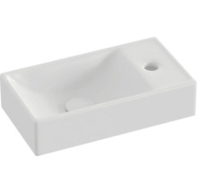 Obdélníkové umyvadlo na desku ze sanitární keramiky