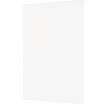 Bílá, obdélníková deska z akrylového skla