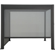 Pergola se zástěnou