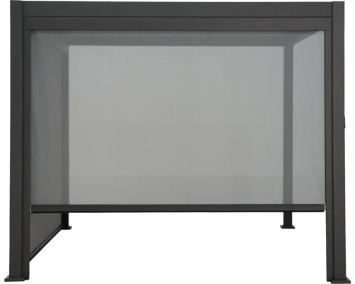 Pergola se zástěnou