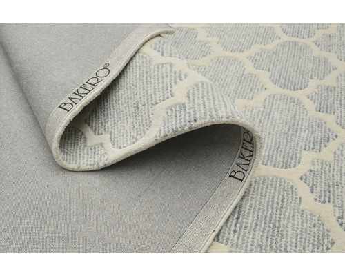 Koberec se vzorem a logem Bakerio