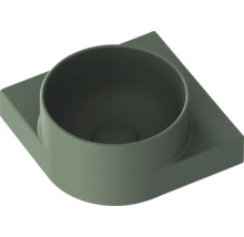 Revizní kus odtokové trubky se čtvercovou základnou